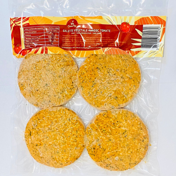 Galette végétale tomate (lot de 4)